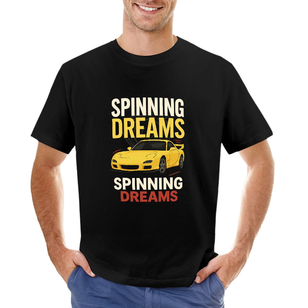 Spinning Dreams - T-shirt 100% Algodão
