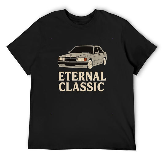 Mercedes 190 - T-shirt 100% Algodão