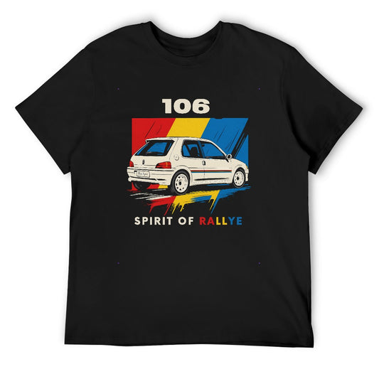 Peugeot 106 Rallye - T-Shirt 100% Algodão