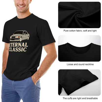 Mercedes 190 - T-shirt 100% Algodão