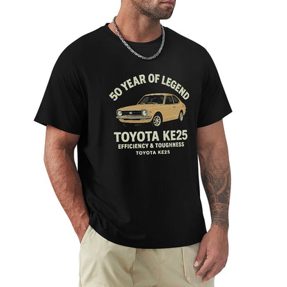 Toyota KE25 - T-Shirt 100% Algodão Bege