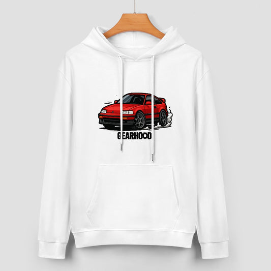 Honda CRX 9/12 Coleção Caricatura - Hoddie 100% Algodão