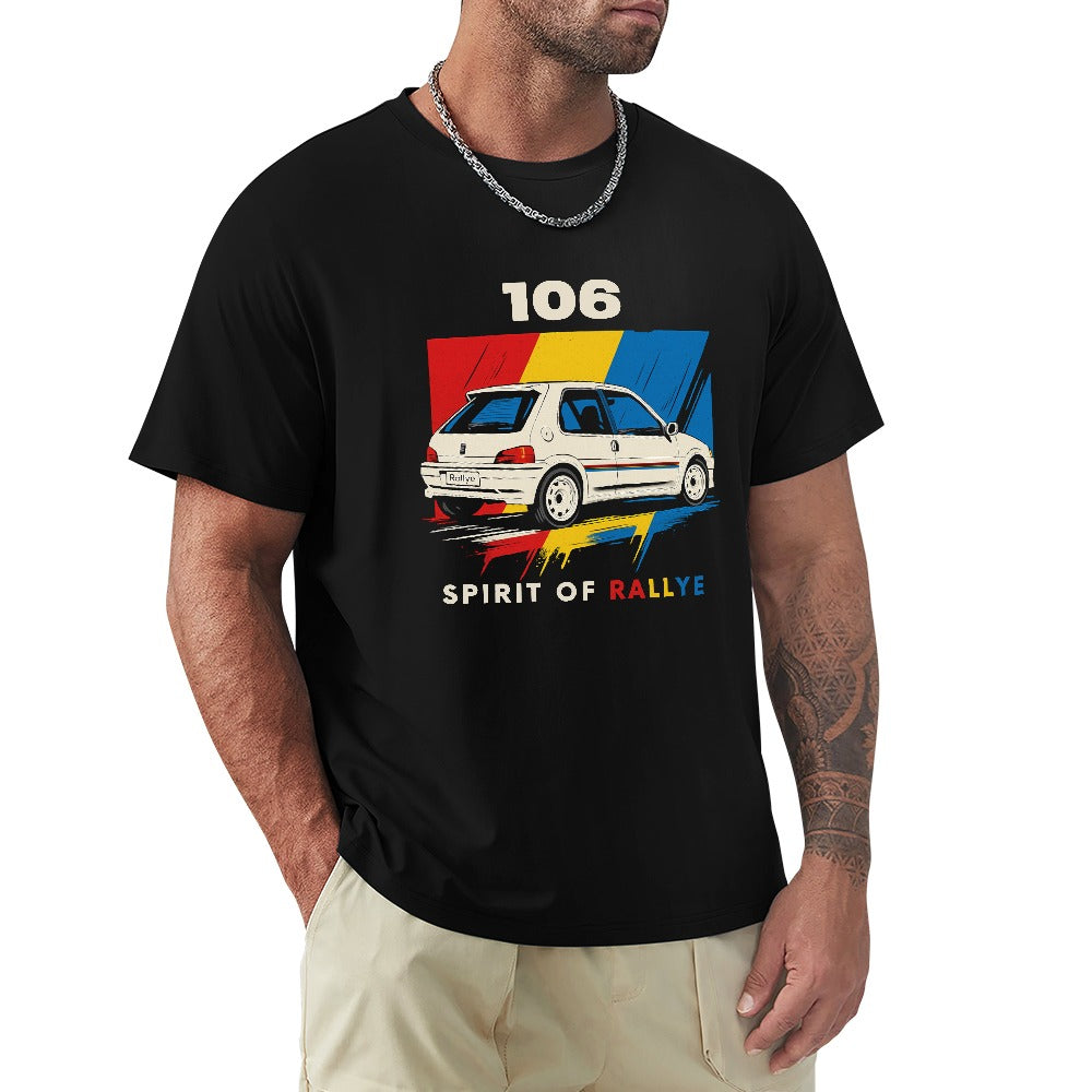 Peugeot 106 Rallye - T-Shirt 100% Algodão