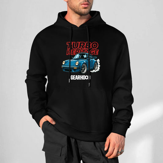 Porsche 911 3/12 Coleção Caricatura - Hoddie 100% Algodão