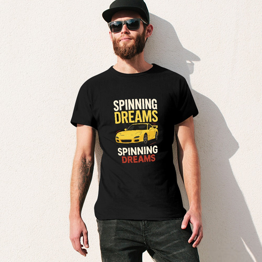 Spinning Dreams - T-shirt 100% Algodão