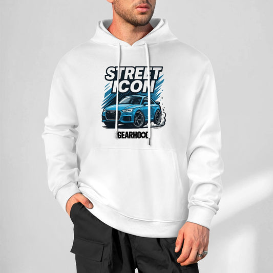 Audi TT 7/12 Coleção Caricatura - Hoddie 100% Algodão