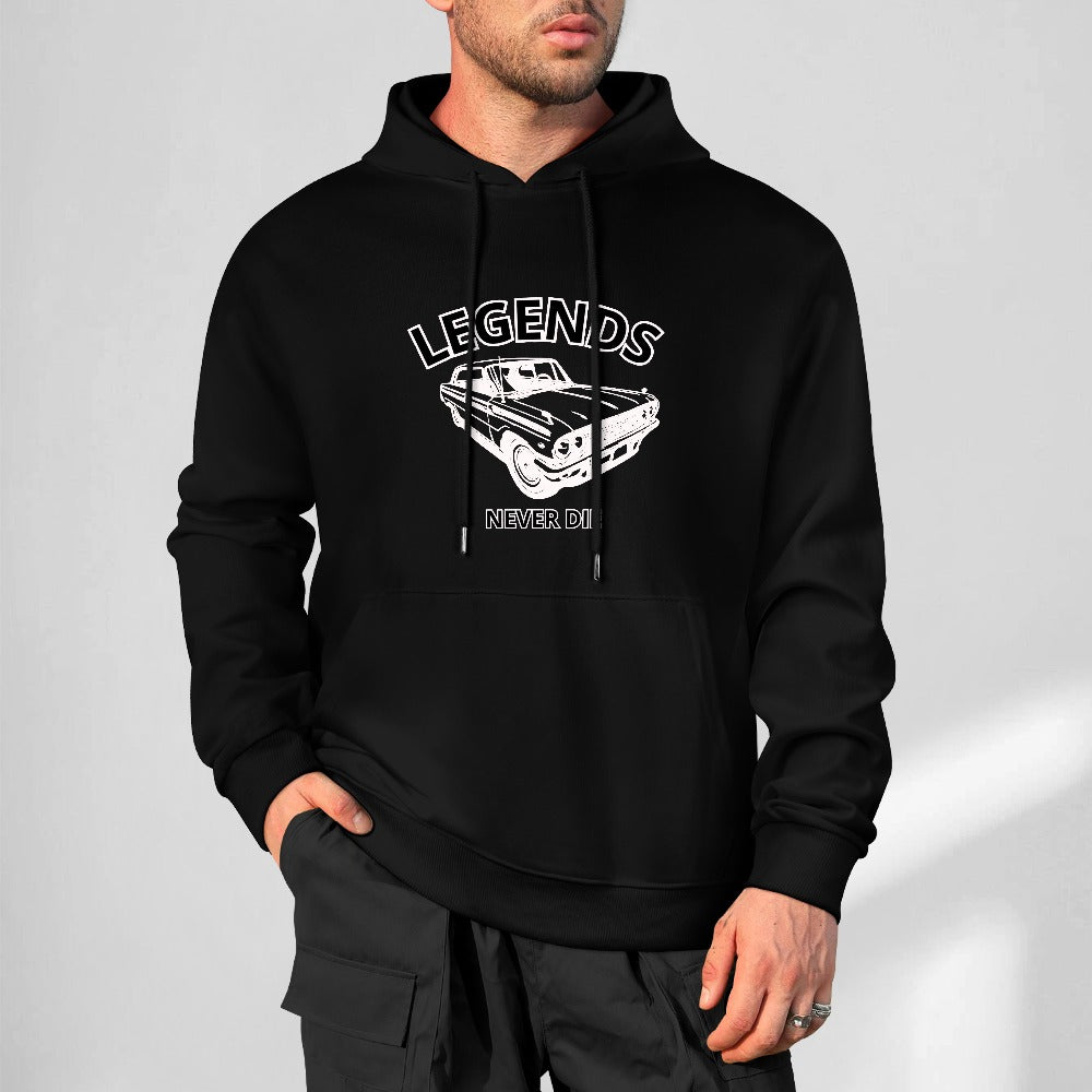 Legends Never Die - Hoodie 100% Algodão