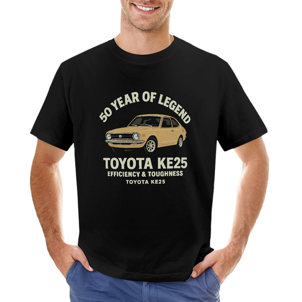 Toyota KE25 - T-Shirt 100% Algodão Bege