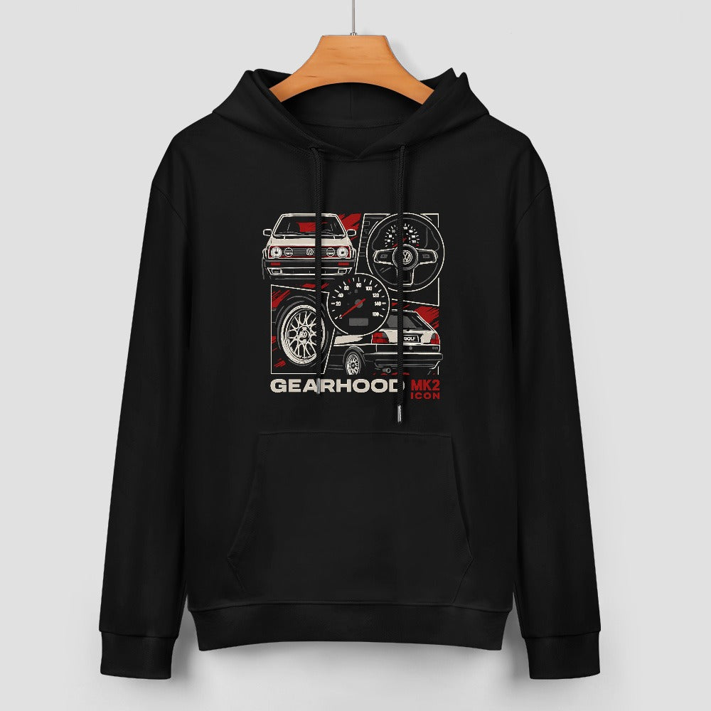 Golf MK2 - Hoodie 100% Algodão