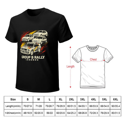 Group B Rally - T-Shirt 100% Algodão