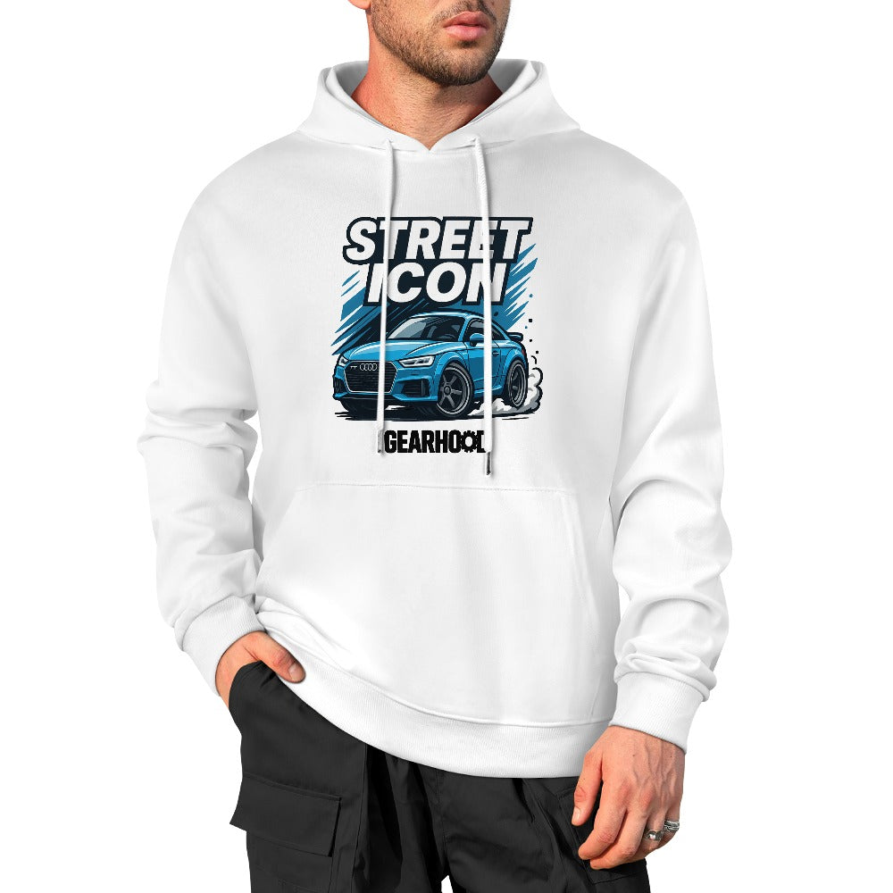 Audi TT 7/12 Coleção Caricatura - Hoddie 100% Algodão