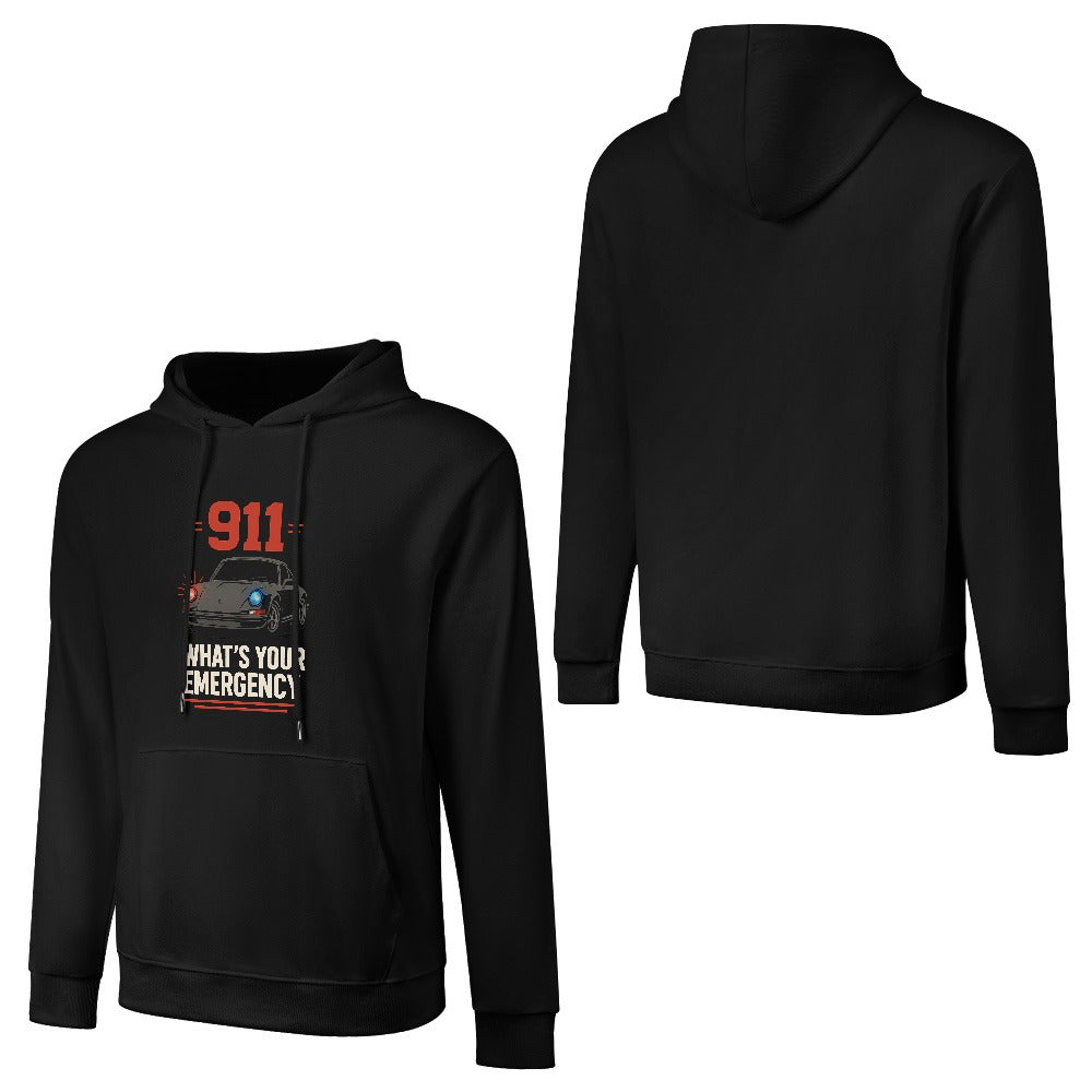 911 What´s Your Emergency - Hoodie 100% Algodão