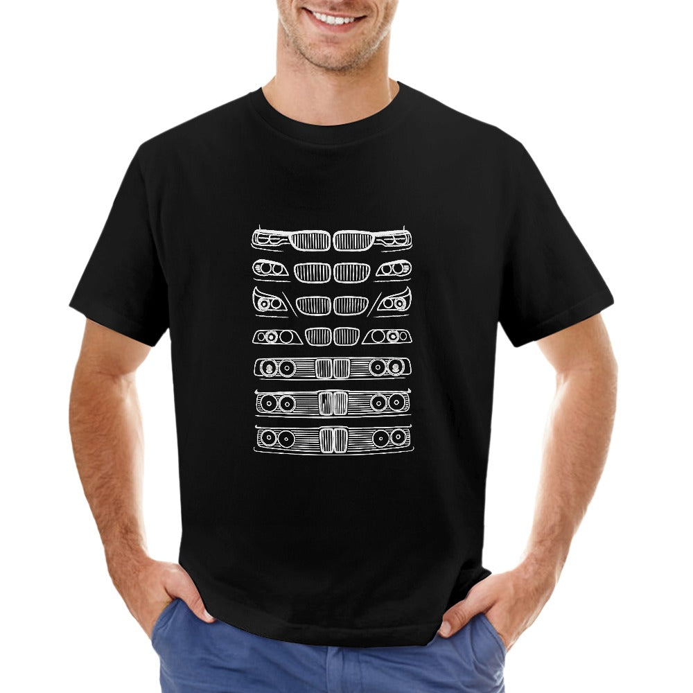Evolução BMW - T-Shirt 100% Algodão