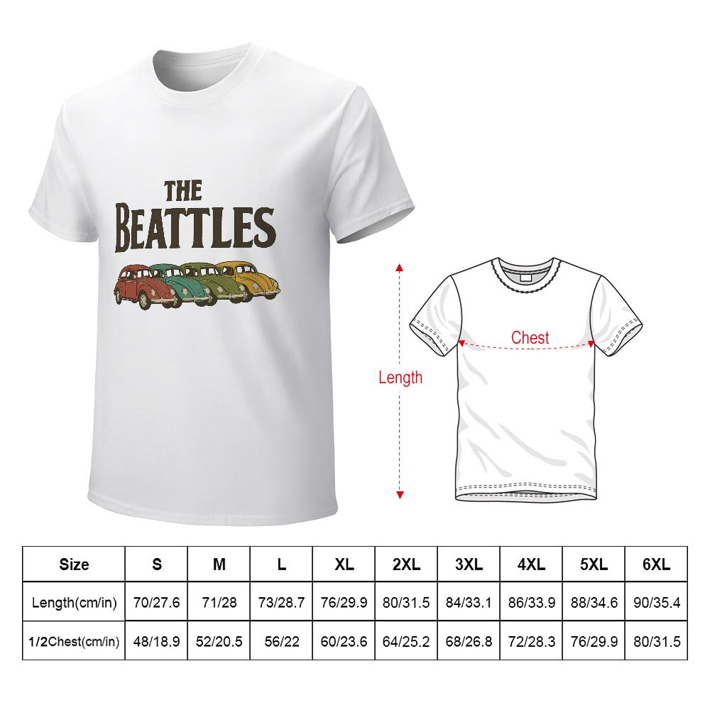 The Beattles - T-Shirt 100% Algodão