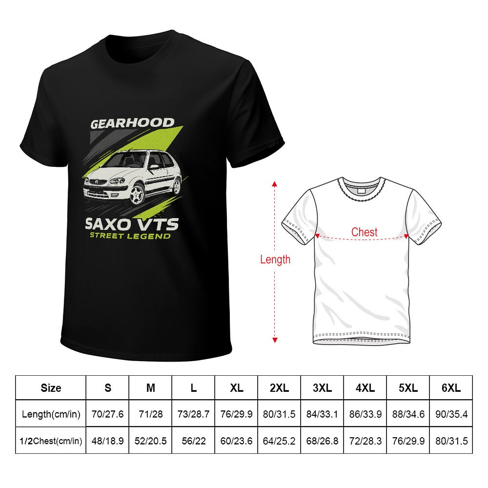 Saxo VTS- T-Shirt 100% Algodão