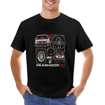 Golf MK2 - T-Shirt 100% Algodão