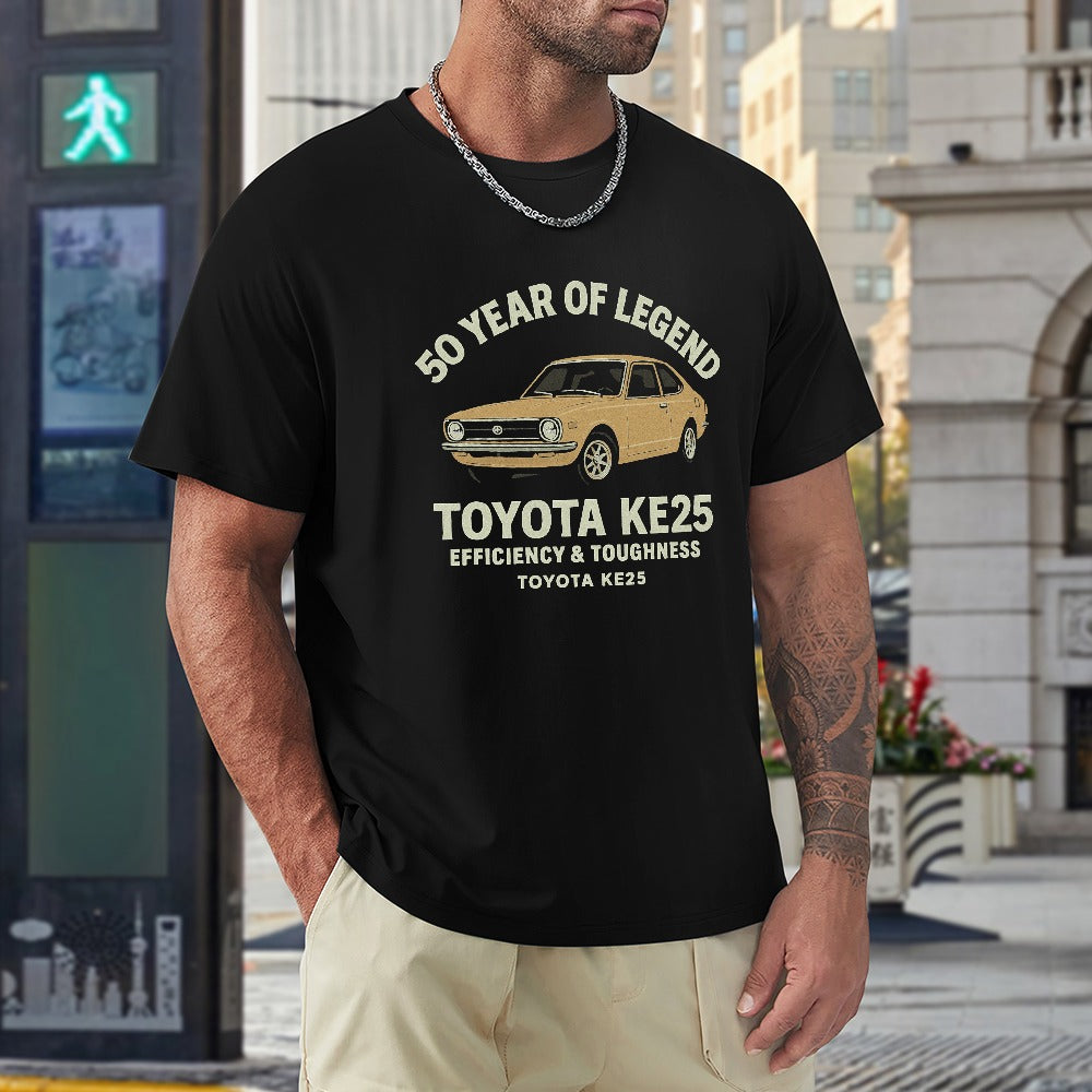Toyota KE25 - T-Shirt 100% Algodão Bege