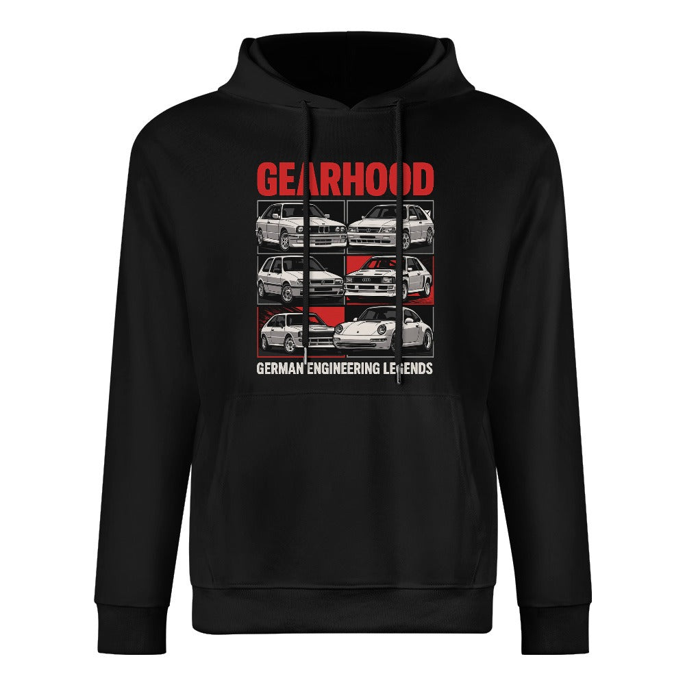 German Enginnering Legends - Hoodie 100% Algodão