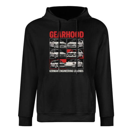 German Enginnering Legends - Hoodie 100% Algodão