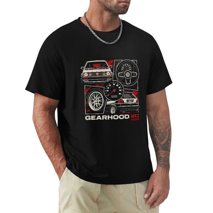 Golf MK2 - T-Shirt 100% Algodão