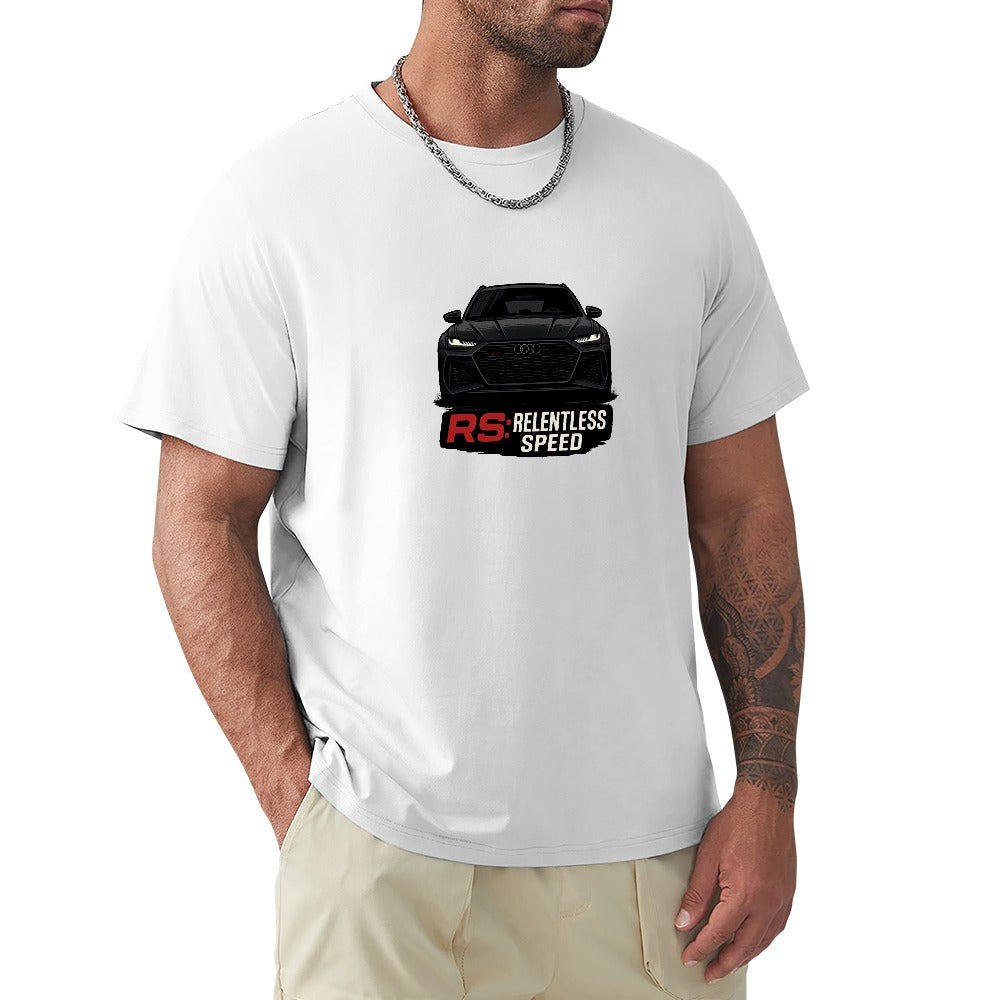 Audi RS - T-Shirt 100% Algodão