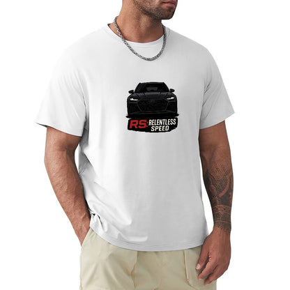 Audi RS - T-Shirt 100% Algodão