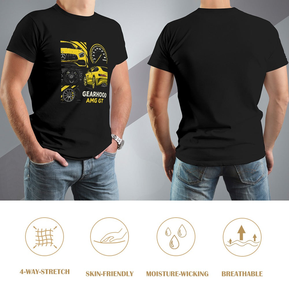 AMG GT - T-Shirt 100% Algodão