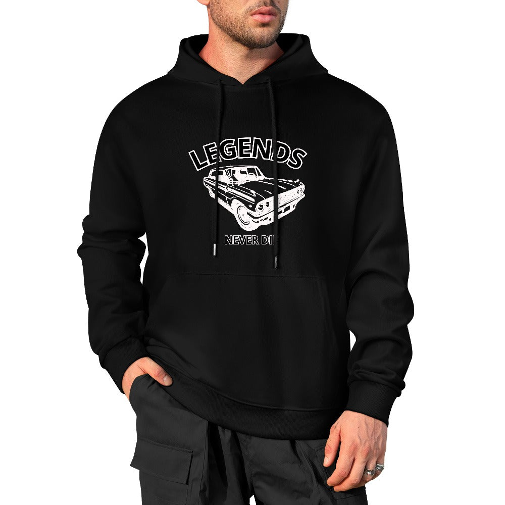 Legends Never Die - Hoodie 100% Algodão
