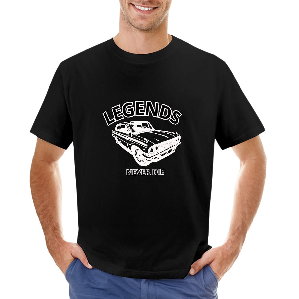 Legends Never Die - T-shirt 100% Algodão