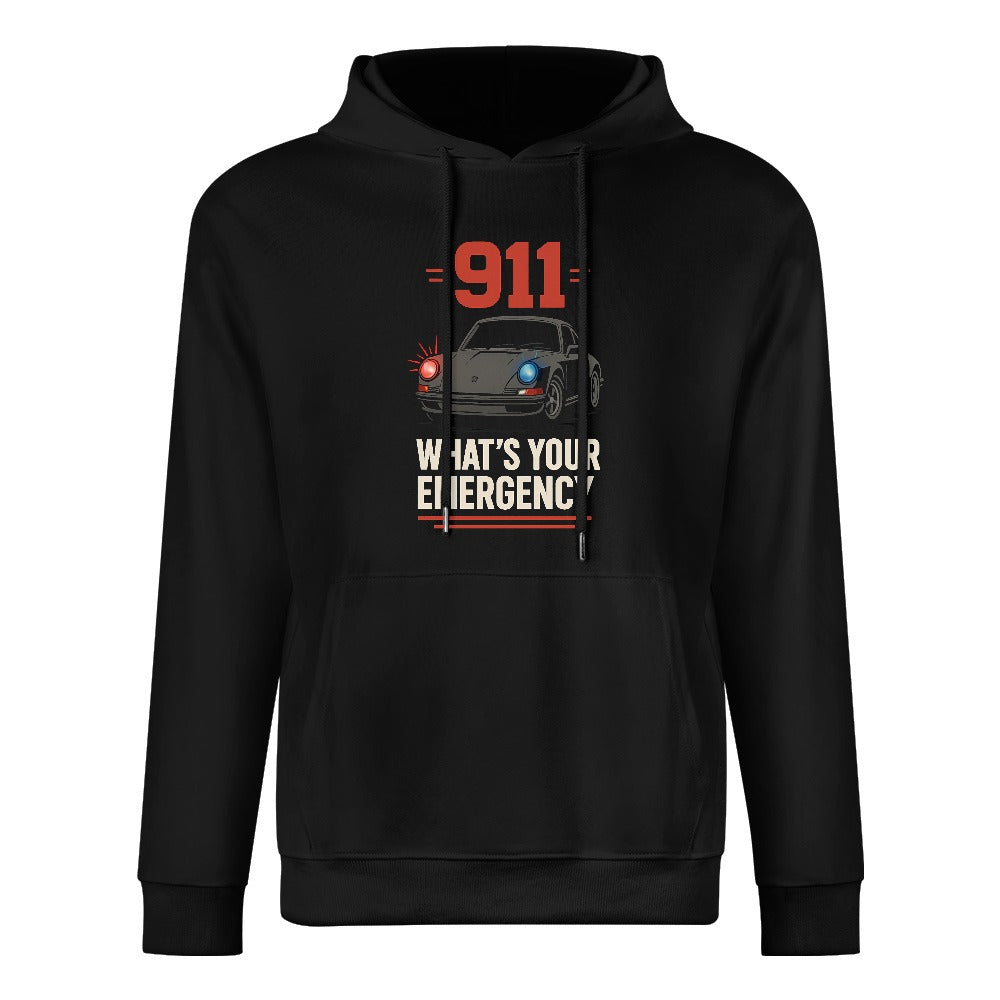 911 What´s Your Emergency - Hoodie 100% Algodão
