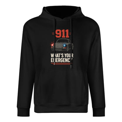 911 What´s Your Emergency - Hoodie 100% Algodão