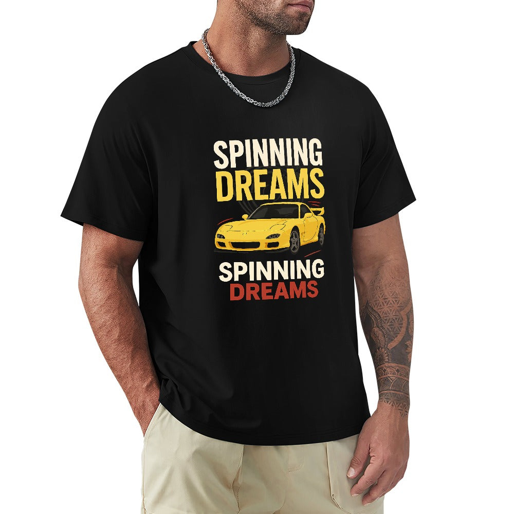 Spinning Dreams - T-shirt 100% Algodão