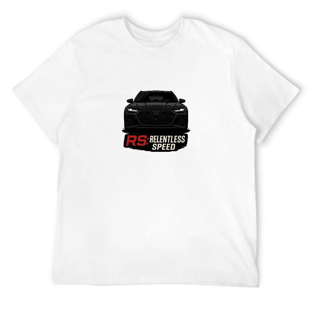 Audi RS - T-Shirt 100% Algodão