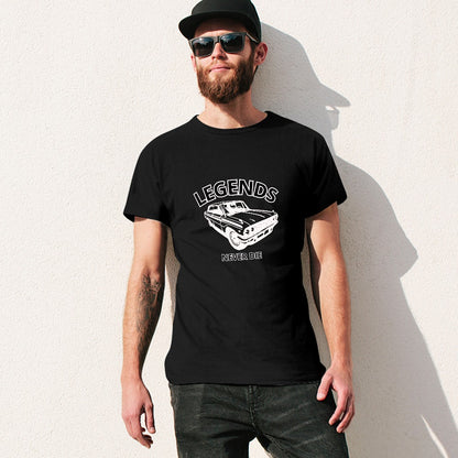 Legends Never Die - T-shirt 100% Algodão
