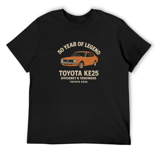 Toyota KE25 - T-Shirt 100% Algodão Laranja