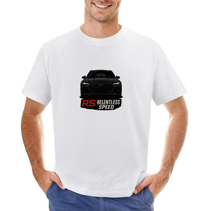 Audi RS - T-Shirt 100% Algodão