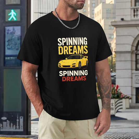 Spinning Dreams - T-shirt 100% Algodão