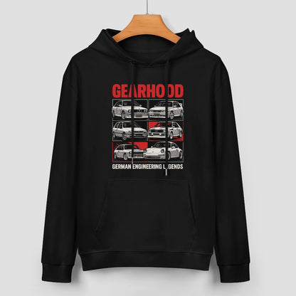 German Enginnering Legends - Hoodie 100% Algodão