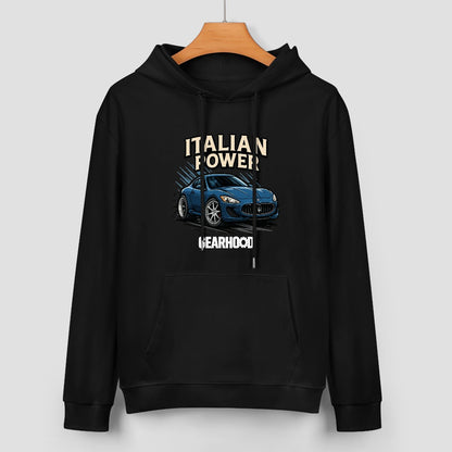 Maserati 8/12 Coleção Caricatura - Hoddie 100% Algodão
