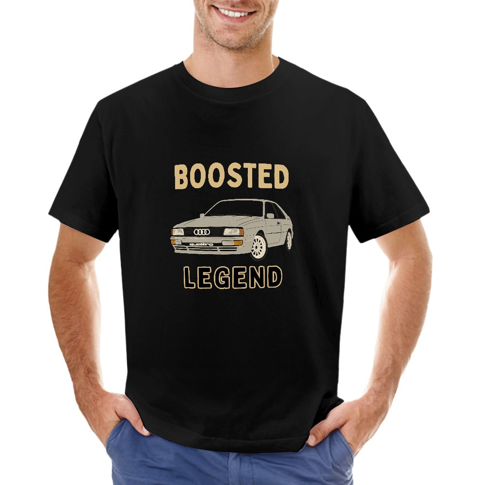 Audi Quattro - T-shirt 100% Algodão