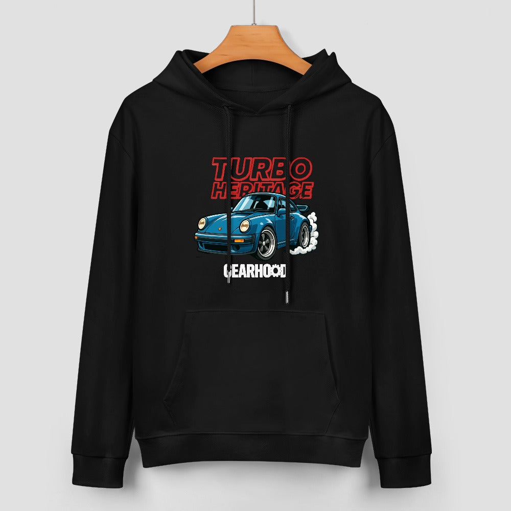 Porsche 911 3/12 Coleção Caricatura - Hoddie 100% Algodão