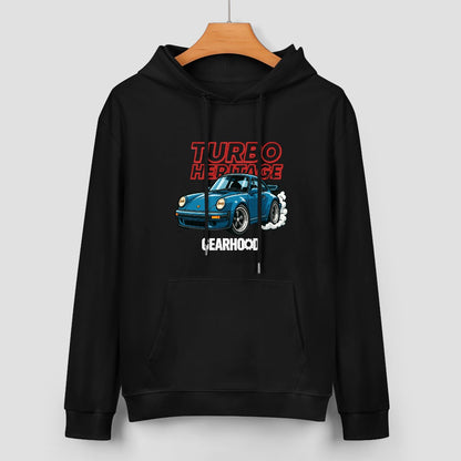Porsche 911 3/12 Coleção Caricatura - Hoddie 100% Algodão