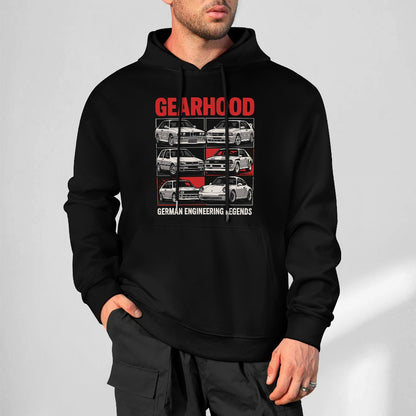 German Enginnering Legends - Hoodie 100% Algodão