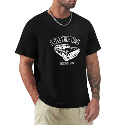 Legends Never Die - T-shirt 100% Algodão